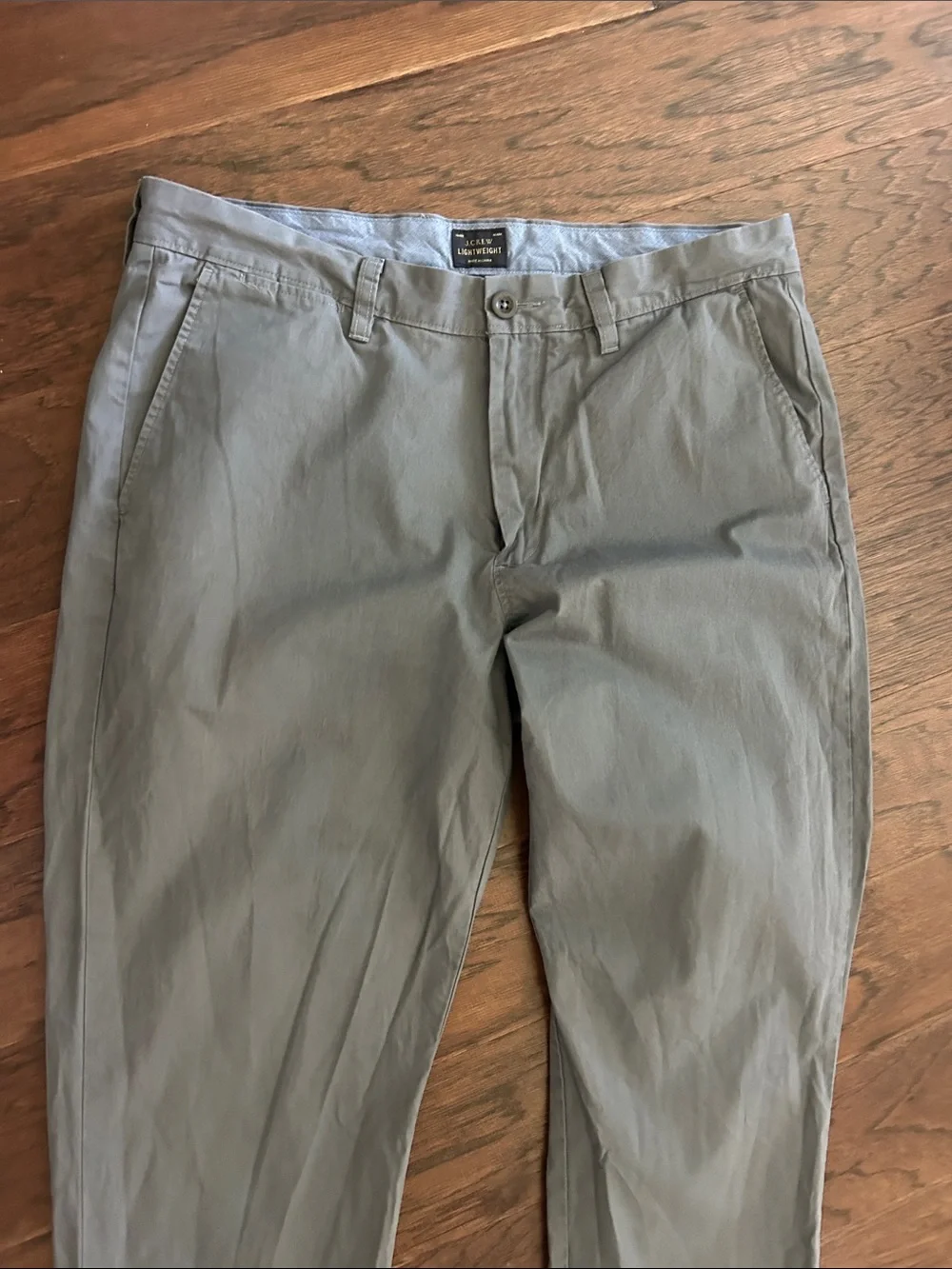 J.Crew Lightweight Urban Slim Chino Gray Pants 34x34